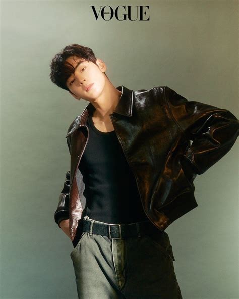 cha eun woo vogue